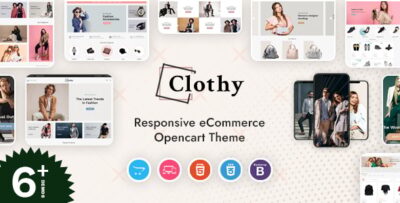 Clothy - Responsive OpenCart Theme