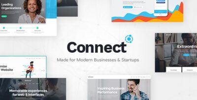 Connect - Software Company Theme