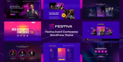 Festiva - Event & Conference WordPress Theme