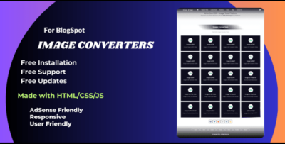 Images Converter Tools+Theme For Blogger