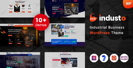 Industo - Industrial Industry & Factory WordPress