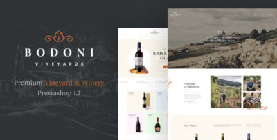 Leo Bodoni - Prestashop Wine Theme