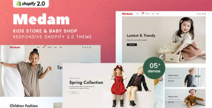 Medam - Kids Store & Baby Shop Shopify 2.0 Theme