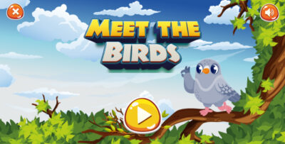 Meet The Birds Game- Educational Game - HTML5, Construct 3 Game