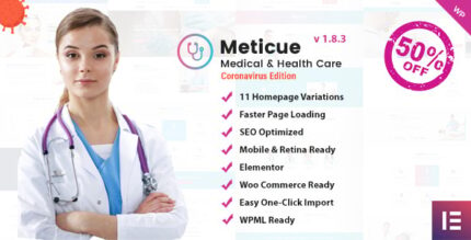 Meticue Health and Medical Center WordPress Theme