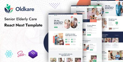 Oldkare - Senior Elderly Care React Template