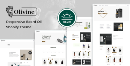 Olivine - Responsive Beard Oil Shopify Theme