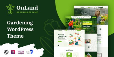 OnLand - Gardening WordPress Theme