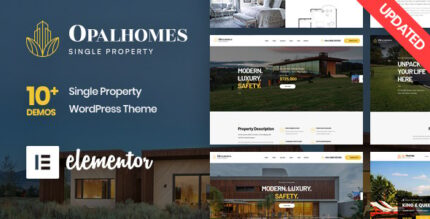 Opalhomes - Single Property WordPress Theme