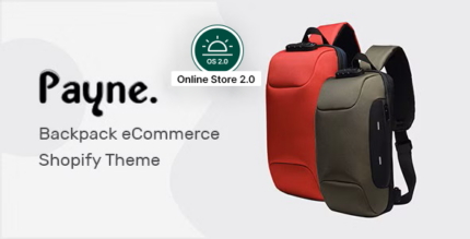 Payne - Backpack eCommerce Shopify Theme