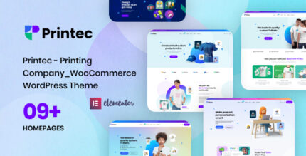 Printec - Printing Company WooCommerce WordPress Theme