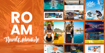 Roam - Travel & Tourism Theme