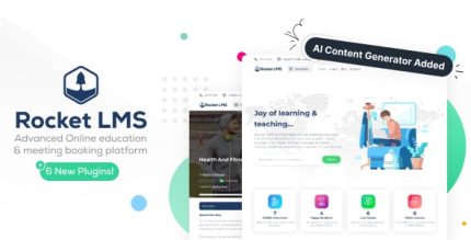 Rocket LMS - Learning Management & Academy Script v1.9.7