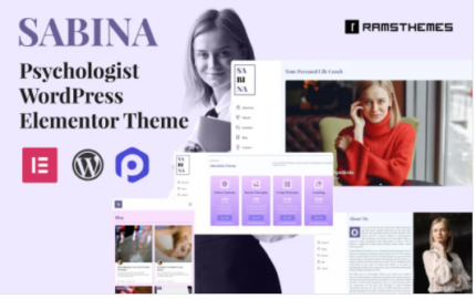 SABINA - Psychologist WordPress theme