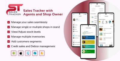 Sales Tracker with Agents and Shop Owner