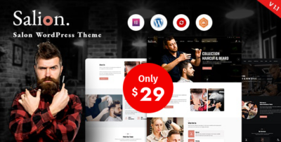 Salion – Hair Salon WordPress Theme