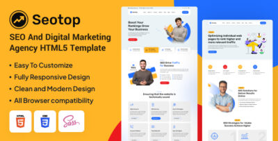 Seotop - SEO And Digital Marketing Agency HTML Template