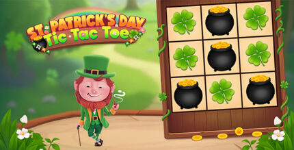 St Patrick's Day Tic-Tac-Toe [Phaser 3, HTML5]