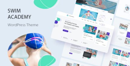 SwimAcademy - Swimming School & Course Booking WordPress Theme