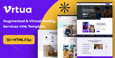 Vrtua - Augmented & Virtual Reality Services HTML Template