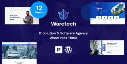 Waretech - IT Solutions & Technology WordPress Theme