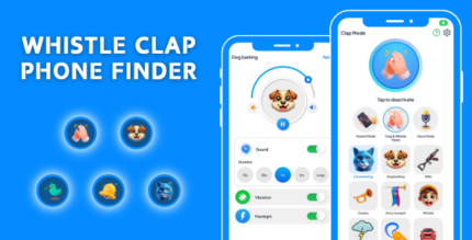 Whistle Clap Phone Finder with AdMob Ads Android