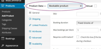 WooCommerce Bookings