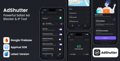 AdBlock, SpeedTest & IP Tool iOS App