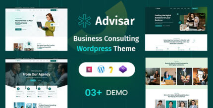 Advisar – Corporate Business Finance & Consulting WordPress Theme