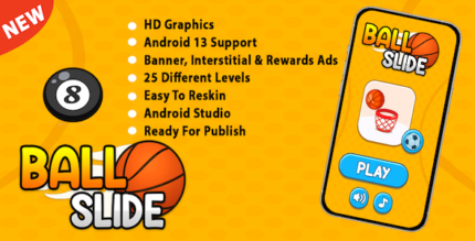 Ball Slide Puzzle + Ready For Publish + Android Studio