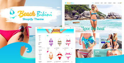 Bikini - Shopify Fashion Lingerie Store Theme