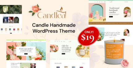 Candlea - Candle Handmade WordPress Theme