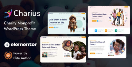 Charius - Nonprofit Charity WordPress Theme