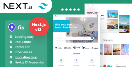 Chisfis - Online Booking NextJs Template