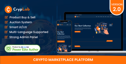 CrypLab - Crypto Marketplace Platform