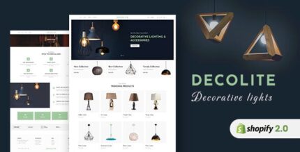 Decolite - Interior Decor, Lights Shop Shopify Theme