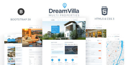 DreamVilla - Real Estate HTML Template