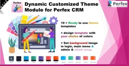 Dynamic Customized Theme Module for Perfex CRM