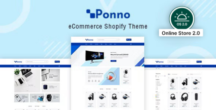 Electronic Stores Shopify Theme - Ponno