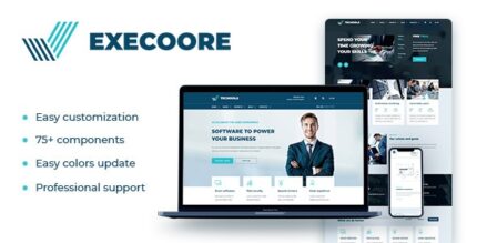 Execoore - Technology And Fintech Template