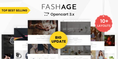 Fashage - Responsive Opencart 3.0 Theme