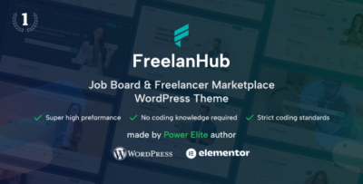 Freelanhub - Job Board & Freelance Marketplace WordPress Theme