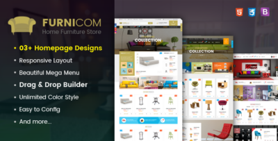 Furnicom - Responsive Drag & Drop Shopify Furniture Theme