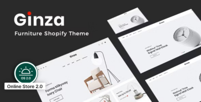 Ginza - Minimal Furniture Shopify Theme