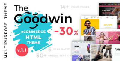 Goodwin - eCommerce HTML Template