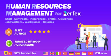 Human Resources Management - HR module for Perfex CRM