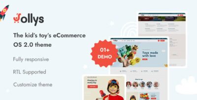 Jollys - Kids Toys eCommerce Shopify 2.0 Theme