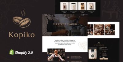 Kopiko - Coffee Shop Shopify Theme