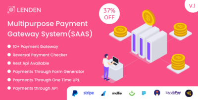 Lenden - Multipurpose Payment Gateway System (SAAS)