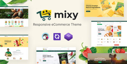 Mixy - Organic, Food, Cosmetic Prestashop Theme